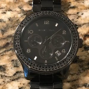 Michael Kors Black Ceramic Watch